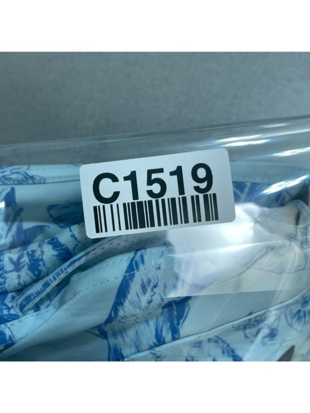 NWOT RVCA Boys L 14/16 Swim Trunks Blue Shark Print Elastic Waist - Picture 8 of 8